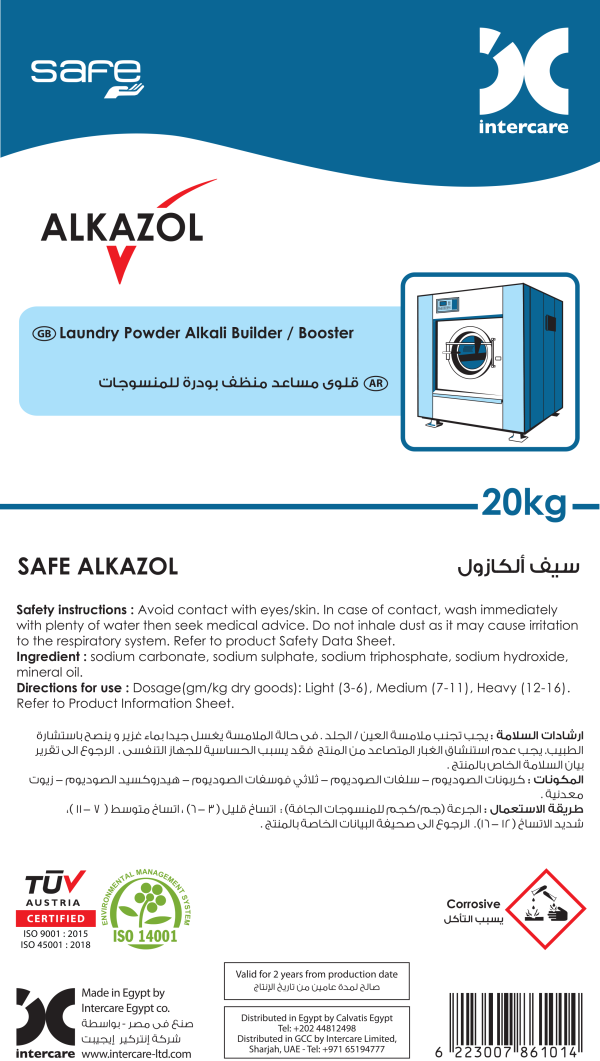 Safe Alkazol 20Kg - Image 2