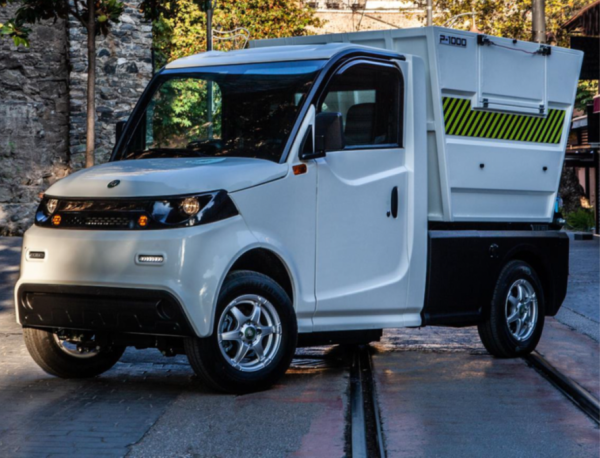 P-1000 - ELECTRIC WASTE COLLECTION VEHICLE