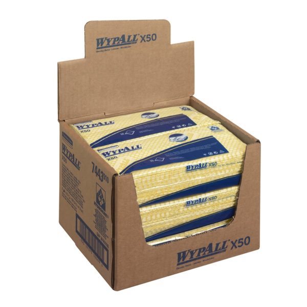 WypAll® X50 CC I-fold Ye 6x50s - Image 4