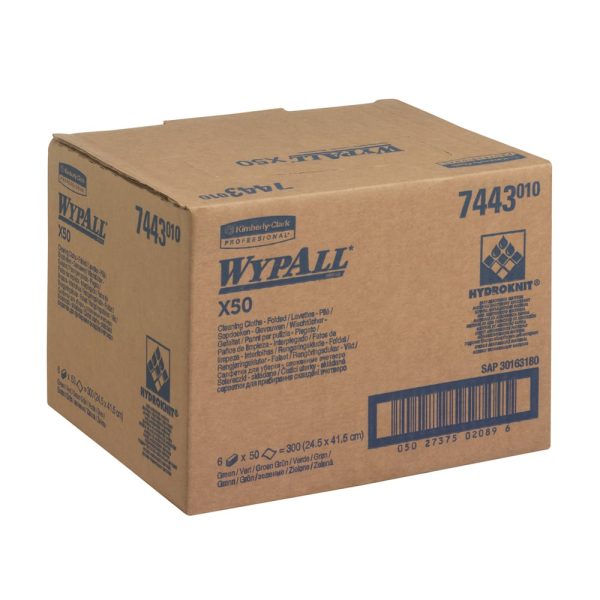WypAll® X50 CC I-fold Ye 6x50s - Image 2