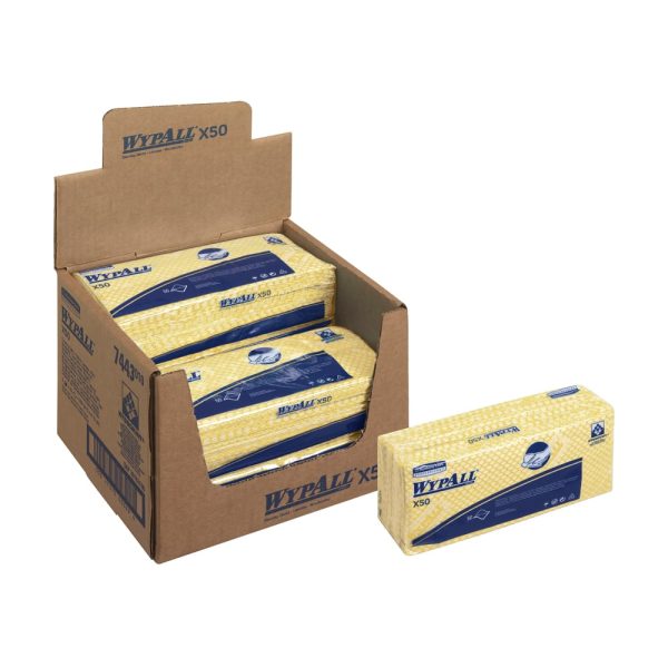 WypAll® X50 CC I-fold Ye 6x50s - Image 3