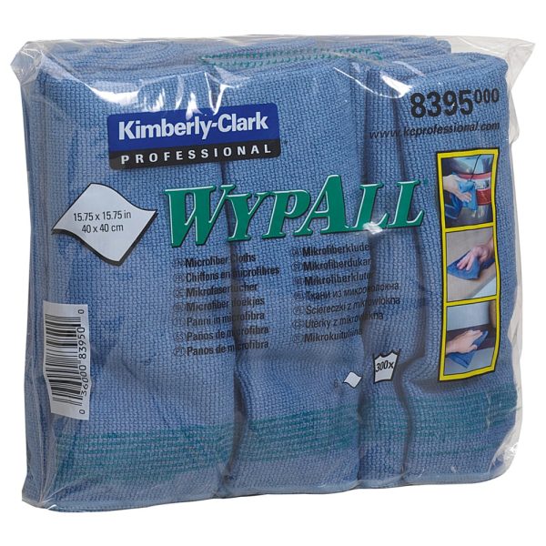 WypAll® MicrofiberCloths Blue - Image 6