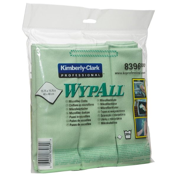 WypAll® MicrofiberCloths Green - Image 6