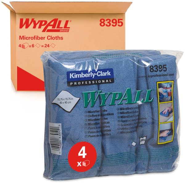 WypAll® MicrofiberCloths Blue