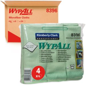 WypAll® MicrofiberCloths Green