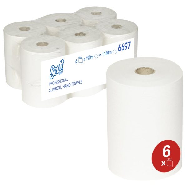 Scott® Hand Towel Small Roll (6 Rolls)